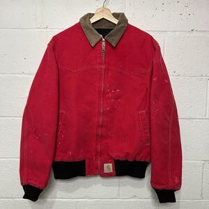 Vintage Carhartt Santa Fe Jacket “Red” J13 RED